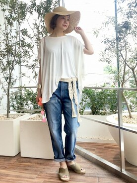 Reimiさん（レディース・170cm）の夏コーディネート