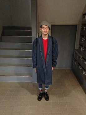 「Ungrid（アングリッド）のアイテム（ジャケット/アウター）」を使った、ri-さん（メンズ・160cm）の春コーディネート