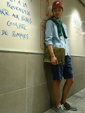 417 by EDIFICE渋谷店スタッフ8さん（メンズ・180cm）の春コーディネート