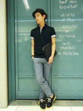 417 by EDIFICE渋谷店スタッフ8さん（メンズ・170cm）の夏コーディネート