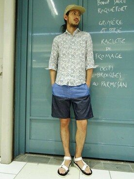 417 by EDIFICE渋谷店スタッフ8さん(メンズ・180cm)の夏コーディネート
