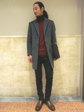 417 by EDIFICE渋谷店スタッフ8さん（メンズ・180cm）の秋コーディネート