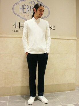 417 by EDIFICE渋谷店スタッフ8さん（メンズ・180cm）の秋コーディネート