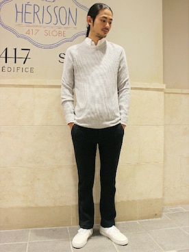 417 by EDIFICE渋谷店スタッフ8さん（メンズ・180cm）の秋コーディネート