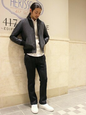 417 by EDIFICE渋谷店スタッフ8さん（メンズ・180cm）の秋コーディネート