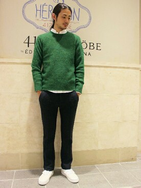 417 by EDIFICE渋谷店スタッフ8さん（メンズ・180cm）の秋コーディネート