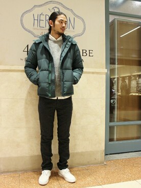 417 by EDIFICE渋谷店スタッフ8さん（メンズ・180cm）の冬コーディネート