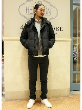 417 by EDIFICE渋谷店スタッフ8さん（メンズ・180cm）の冬コーディネート