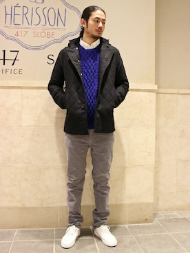 417 by EDIFICE渋谷店スタッフ8さん(メンズ・180cm)の冬コーディネート