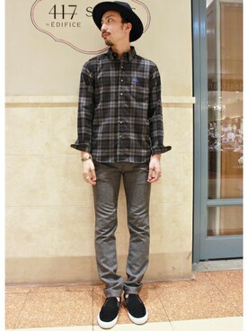 417 by EDIFICE渋谷店スタッフ8さんのコーディネート