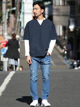 417 by EDIFICE渋谷店スタッフ8さんのコーディネート