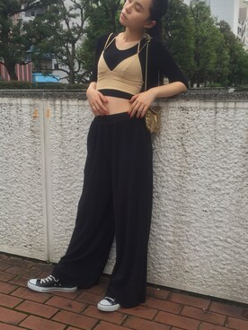 るうこさん（レディース・162cm）の夏コーディネート