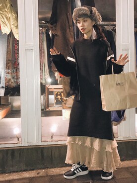 るうこさん（レディース・162cm）の秋コーディネート