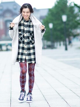 るうこさん（レディース・162cm）の秋コーディネート