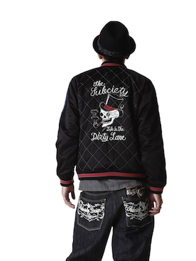 「Subciety（サブサエティ）のアイテム（その他アウター）」を使った、Subcietyさん（メンズ・173cm）の秋コーディネート