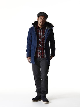 「Subciety（サブサエティ）のアイテム（その他アウター）」を使った、Subcietyさん（メンズ・170cm）の秋コーディネート