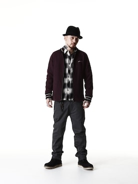 「Subciety（サブサエティ）のアイテム（その他アウター）」を使った、Subcietyさん（メンズ・173cm）の冬コーディネート
