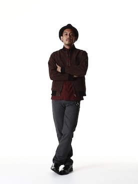 「Subciety（サブサエティ）のアイテム（その他アウター）」を使った、Subcietyさん（メンズ・170cm）の冬コーディネート
