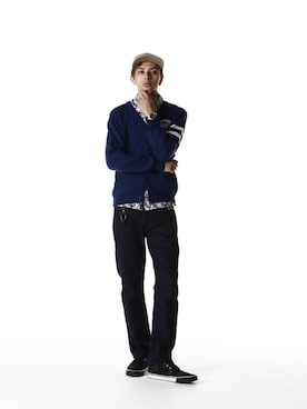「アイテム（キーホルダー）」を使った、Subcietyさん（メンズ・183cm）の冬コーディネート