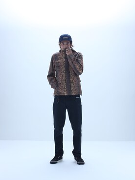 「Subciety（サブサエティ）のアイテム（マウンテンパーカー）」を使った、Subcietyさん（メンズ・173cm）の冬コーディネート