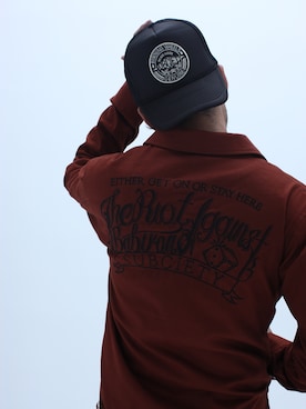 「Subciety（サブサエティ）のアイテム（その他アウター）」を使った、Subcietyさん（メンズ・173cm）の冬コーディネート