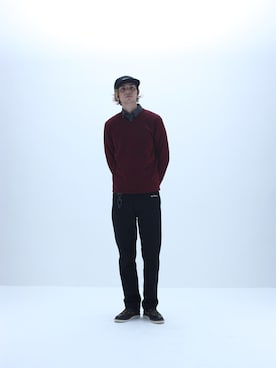 「アイテム（キーホルダー）」を使った、Subcietyさん（メンズ・183cm）の冬コーディネート