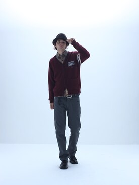 「アイテム（キーホルダー）」を使った、Subcietyさん（メンズ・183cm）の冬コーディネート
