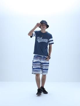 「 ペイズリー柄」｜Subcietyさん（メンズ・183cm）の春コーディネート