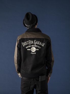 「Subciety（サブサエティ）のアイテム（ブルゾン）」を使った、Subcietyさん（メンズ・173cm）の秋コーディネート