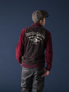 「Subciety（サブサエティ）のアイテム（ブルゾン）」を使った、Subcietyさん（メンズ・173cm）の秋コーディネート