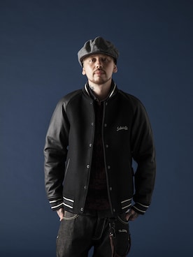 「Subciety（サブサエティ）のアイテム（財布/小物）」を使った、Subcietyさん（メンズ・173cm）の秋コーディネート
