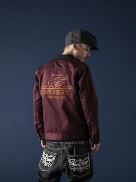 「Subciety（サブサエティ）のアイテム（その他アウター）」を使った、Subcietyさん（メンズ・173cm）の秋コーディネート
