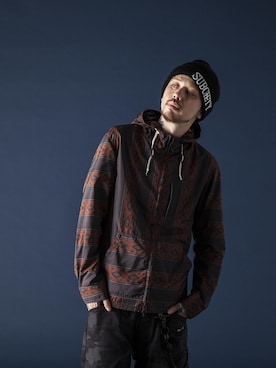 「Subciety（サブサエティ）のアイテム（財布/小物）」を使った、Subcietyさん（メンズ・173cm）の秋コーディネート