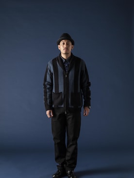 「カウチン」｜Subcietyさん（メンズ・173cm）の冬コーディネート