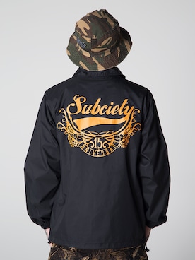 「Subciety（サブサエティ）のアイテム（その他アウター）」を使った、Subcietyさん（メンズ・173cm）の春コーディネート
