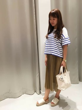 naochanさん（レディース・156cm）の夏コーディネート