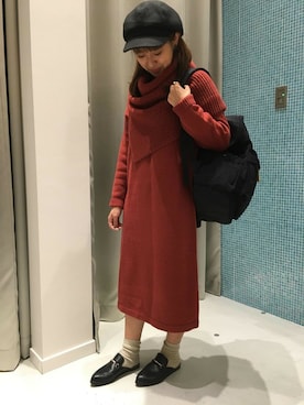「MYSELF ABAHOUSE」｜naochanさん（レディース・156cm）の秋コーディネート