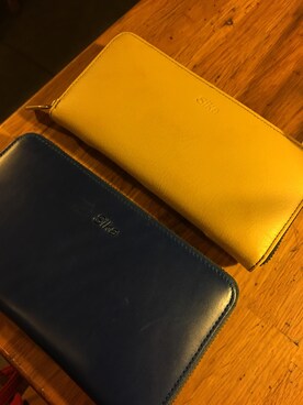 「blue」｜「アイテム（財布/小物）」を使った、Eugenia Youさん（レディース・158cm）の冬コーディネート