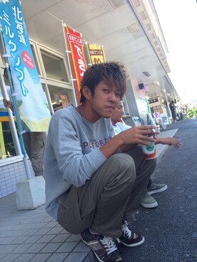 「ゆるパンツ」｜naotoさん（メンズ・180cm）の秋コーディネート