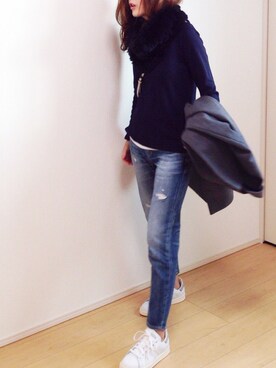 mayumiさん（レディース・156cm）の冬コーディネート