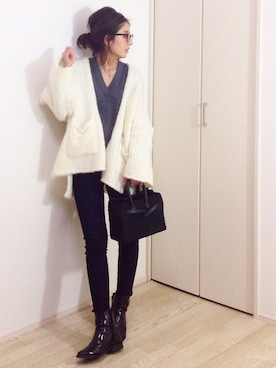 mayumiさん(レディース・156cm)の冬コーディネート