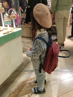 「WINTER STYLE」｜Mercy愛蕾さん（キッズ・100cm）の春コーディネート