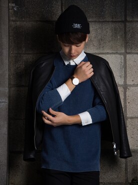 「good thing（グッドシング）のアイテム」を使った、mochiさん（メンズ・176cm）の秋コーディネート