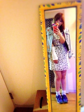 「AS as know as（エーエス アズノウアズ）のアイテム（デニムジャケット）」を使った、shinさん（レディース・162cm）の秋コーディネート