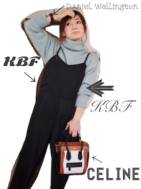 「Daniel Wellington（ダニエルウェリントン）の【Daniel Wellington】レザーバンド３６ＭＭ（アナログ腕時計）」を使った、canaheyさん（レディース・152cm）の冬コーディネート