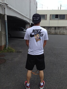 「#supreme」｜あらきさくらさんさん（メンズ・170cm）の夏コーディネート