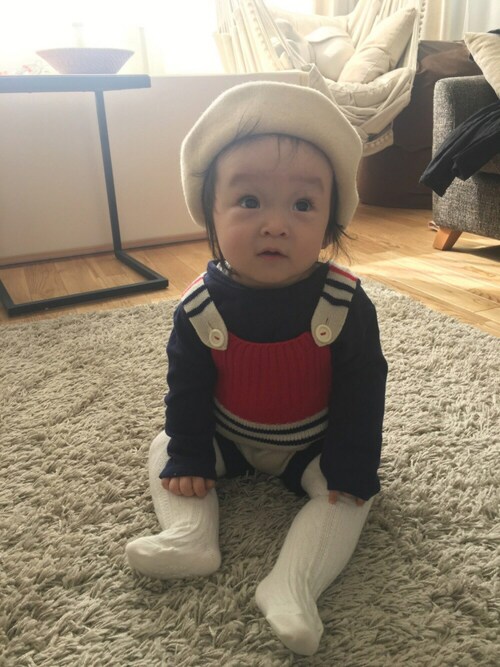 baby diorのサロペット/オーバーオールを使った人気ファッション