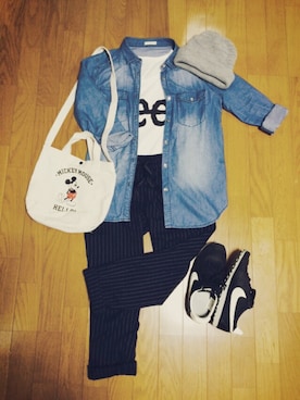 ぴのさん（レディース・152cm）の秋コーディネート