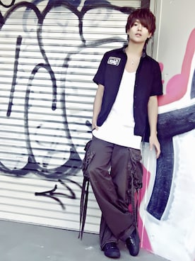スズキゴン(鈴木勤)さん（メンズ・175cm）の秋コーディネート