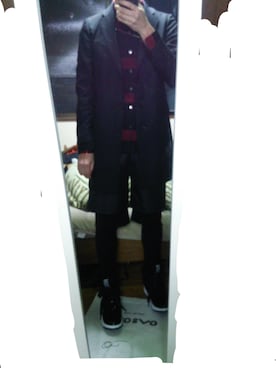 「JOHN LAWRENCE SULLIVAN accessory（ジョンローレンスサリバンアクセサリー）のアイテム」を使った、コウスケさん（メンズ・171cm）の冬コーディネート